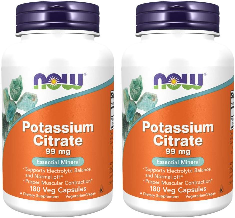 Potasyum Citrate 99 mg 180 Capsules (Pack of 2)