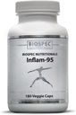 Inflam-95 - Ginger Root Extract 2.000 mg, Curcumin Root Extract, Boswellia Serrata Extract, Nettle Leaf, Bioperine - Sağlıklı Inflammatory Cevap *