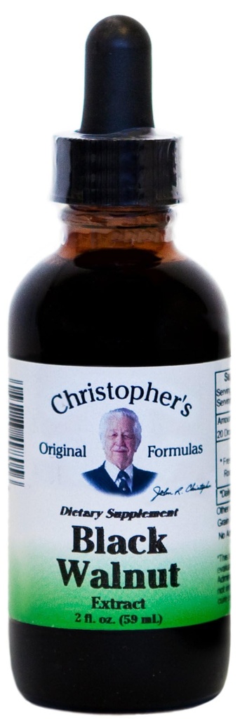 Christopher’s Original Formulas Black Walnut Extract, φυτικό υγρό συμπλήρωμα, 2 oz