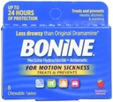 Hareket Hastalığı Için Bonine Çekilebilir Tabletler, Raspberry Flavored, 8 Her Şey