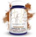 Nootropics Depot Fenugreek Ekstraksiyon Capsules | 500 mg | 60 ct | % 3 Trigonelline, %1 Protodioscin | Trigonella foenum-graecum | Mood, Fitness, & Metabolic Function
