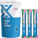 CardoMax Hydromax Electrolyte Drink Mix –Wavecrusher Flavor 15 Sıvı Packets with Piyal & Magnezyum – Zero Sugar, Keto & Vegan Electrolytes for Rapid Hydration & Recovery Supplement Supplement Supplement