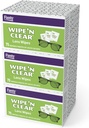 Flents Eyecam Temiz Lens Wipes - 225 Kont (3 Kutu 75) Bireysel olarak Pre-Moistated Temizlik Kumaşları Göz gözlükleri için Anti-Streak, Telefon Ekranları, Bilgisayar monitörleri,