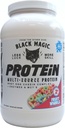 West Black Magic Multi-Kaynak proteini - Whey, Egg, Casein Kompleksi Enzymes & MCT's - Keto, Low Sugar - Pre/Post Workout - Fruit Whirls Flavor - 24g protein - 2 LBB