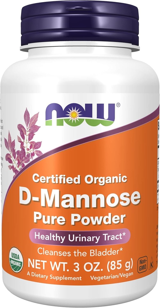 Şimdi Gıdalar, D-Mannose Pure Toz, 3 oz (85 g)