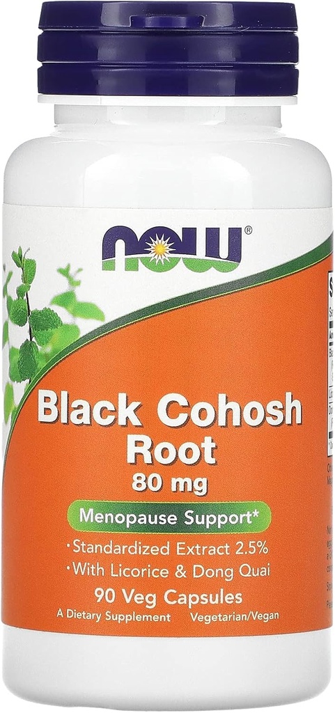 NOW Foods Black Cohosh 80 mg
