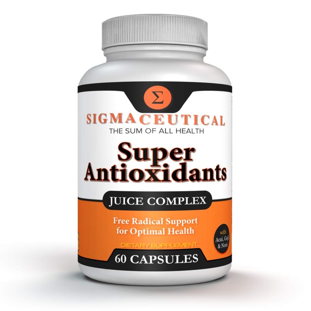 Super Antioksi Capsules – 6 Süperfurtla Dövme, Acai, Immune Desteği için Resveratrol – Skin Health & Daily Wellness – ABD'de 60 Made in USA
