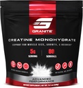 Granite Kreatin Monohidrat, Güçlü Destekler, Endurance, & Kas Recovery, Erkekler ve Kadınlar için Kreat, Soy Özgür, Süt Özgür, Gluten-Free (80 Hizmet)