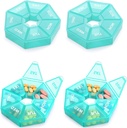 Haftalık Pill Organizer Büyük 7 Gün Pill Box Organizer Günlük Tıp Vakasını Vitamin Balık Yağı Pills Supplements Arthritis Friendly