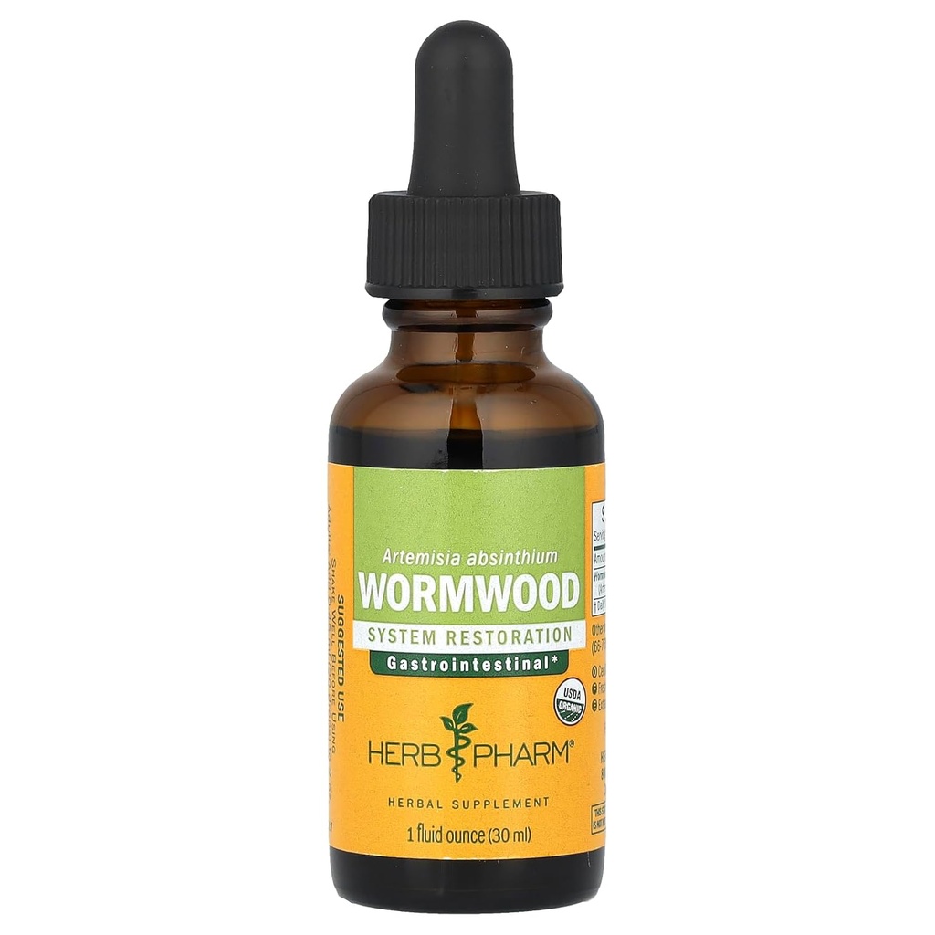 Herb Pharm Organik Wormwood Extract, 1 Fzz