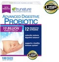 trunature Advanced Digestive Probiyotik, 100 Capsules (3 Pack)