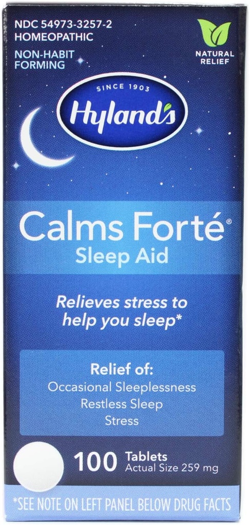 Hyland's Calms Forte Sleep Aid - 100 δισκία