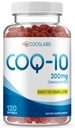 CoQ10 200 mg - Coenzyme Q10 Diyetsel Supplement, Easy-to-Swallow 120 Softgels