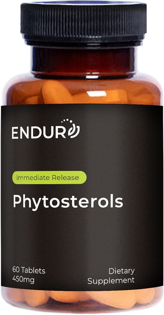 Endur Phytosterols, προάγει την υγεία της καρδιάς και του προστάτη για τους άνδρες, βοηθά μπλοκ χοληστερόλη Απορρόφηση & υποστήριξη Urinary Comfort, 450mg (60 δισκία)