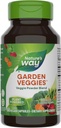Nature's Way Garden Veggies, Veggie Toz Toplantısı, 2Capsule Için 900 mg, 60 Vegan Capsules (Pazar Mayıs Vary)