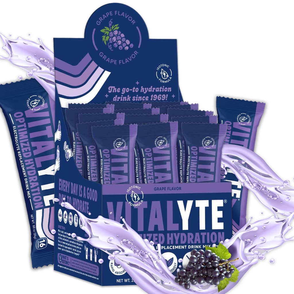 Vitalyte Electrolytes Packets Isotonic Sports Drink | Elektrolytes Toz Paketleri Spor Beslenme Elektrolyte Makyaj İçilir