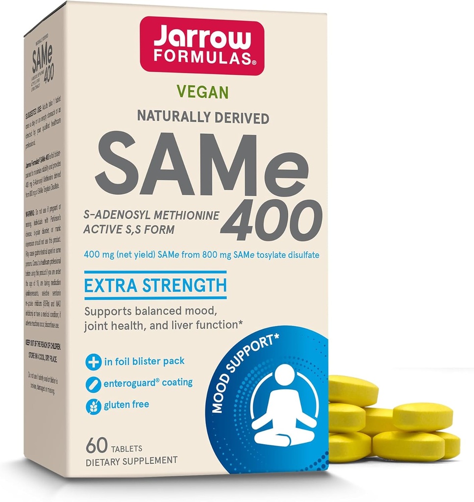 Jarrow Formulas Ίδια 400 mg - 60 δισκία - Υψηλότερη συγκέντρωση του Active S, S Form - Υποστηρίζει κοινή υγεία, ηπατική λειτουργία, εγκεφαλικό μεταβολισμό, διάθεση & αντιοξειδωτική άμυνα - 60 υπηρεσίες