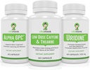 VitaMonk Brain Boost Sche - Alpha GPC, Uridine ve Low Dose Caffeine + L-Theanine Duo