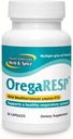 NORTH AMERICAN HERB & SPICE OregaRESP - 30 Capsules - Wild Mediterranean Source P73 Oregano - Sağlıklı Respiratory System Support - Non-GMO - 30 Servisler