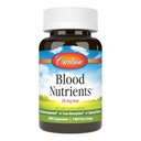 Carlson - Kan Nutrients, 28 mg Iron, Blood Development, Iron Abxia & Optimal Wellness, 180 Capsules