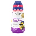Zarbee's Children's Nighttime Honey Cough Syrup + Immune for Kids 2+, Cough Syrup with Soothing Dark Honey, Real Elderberry, Vitamin D & çinko, & Chamomile, Drug-Free, Karma Berry, 4 fl. oz