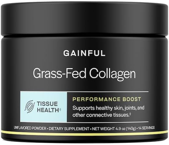 Επικερδής ενίσχυση απόδοσης Collagen Peptides σκόνη με βιταμίνη C, δέρμα, ανοσοποιητική & κοινή υποστήριξη, χόρτο Fed Bovine Collagen, Unflavoured, 14 Υπηρεσίες