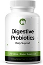 Digestive Health Supports Bloating & Regularity Supplement 240 Tablet 3 Milyar CFU (240, Digestive Probiyotikler)