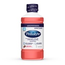 Pedialyte with Immune Support Electrolyte Solution, Hydration Drink with çinko, Selenium ve Magnezyum, Cherry Punch, 1 Liter