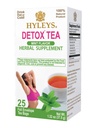 Hyleys Detox Tea for Cleanse - Green Tea with Mint, Ginger & Fennel - Destekler Digestion & Detox - 25 Tea Bag (1 Pack)