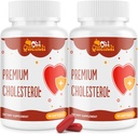 Plant Sterols, Niacin, Red Yeast Rice, Citrus Bergamot, Cho, Cholesterol Supplement Support Normal Cholesterol Levels, 180 Softgels