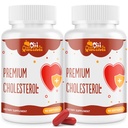 Plant Sterols, Niacin, Red Yeast Rice, Citrus Bergamot, Cho, Cholesterol Supplement Support Normal Cholesterol Levels, 180 Softgels