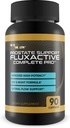 Prostate Support Fluxactive Complete Pro - Premium Prostate Formula with Panax Ginseng - Erkeklerin Sağlığı ve Wellness için T Prostate Health - Aid Blood Flow & Stamina - Prostate Supplements for Men