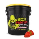 COLOSSAL LABS Muscle Protein Whey Toz [12 lbs/Pack of 1]– Soğuk Filtrelenmiş, 25g Pure Protein, 6.6g BCAAs (Pazar Mayıs Vary) (12LB, Strawberry)