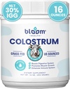 Grass Fed Colostrum Toz –% 30 IgG | Digestive System, Muscle Health ve Geliştirilmiş Immune sistemi | Unflavored, Non-GMO ve Gluten Free | 16 OZ 454 gm ABD'den Kaynaklandı