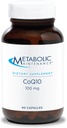 Μεταβολική Συντήρηση CoQ10 Κάψουλες - 100mg ΣυνένζυμοQ10 με Βιταμίνη C - Αντιοξειδωτικό, Ανοσοποιητικό, Ενέργεια + Καρδιαγγειακή Υποστήριξη (60 Κάψουλες)