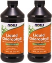Şimdi Gıdalar Chlorophyll & Mint, 16 OZ LIQUID (Pack of 2)