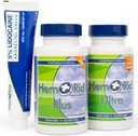 HemRid Plus, Ultra, hem de% 5 Lidokak Krem Paket – Hemorrhoid Supplements ve Hemorrhoid Care için en güçlü krem - İç ve Dış Hemorrhoids için Üçlü Eylem Yardımı