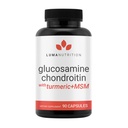Luma Beslenme Glucosamine Chondroitin MSM - Turmeric, Boswellia - Premium Supplement - Erkekler ve Kadınlar için - Ortak Tamam - 90 Capsules