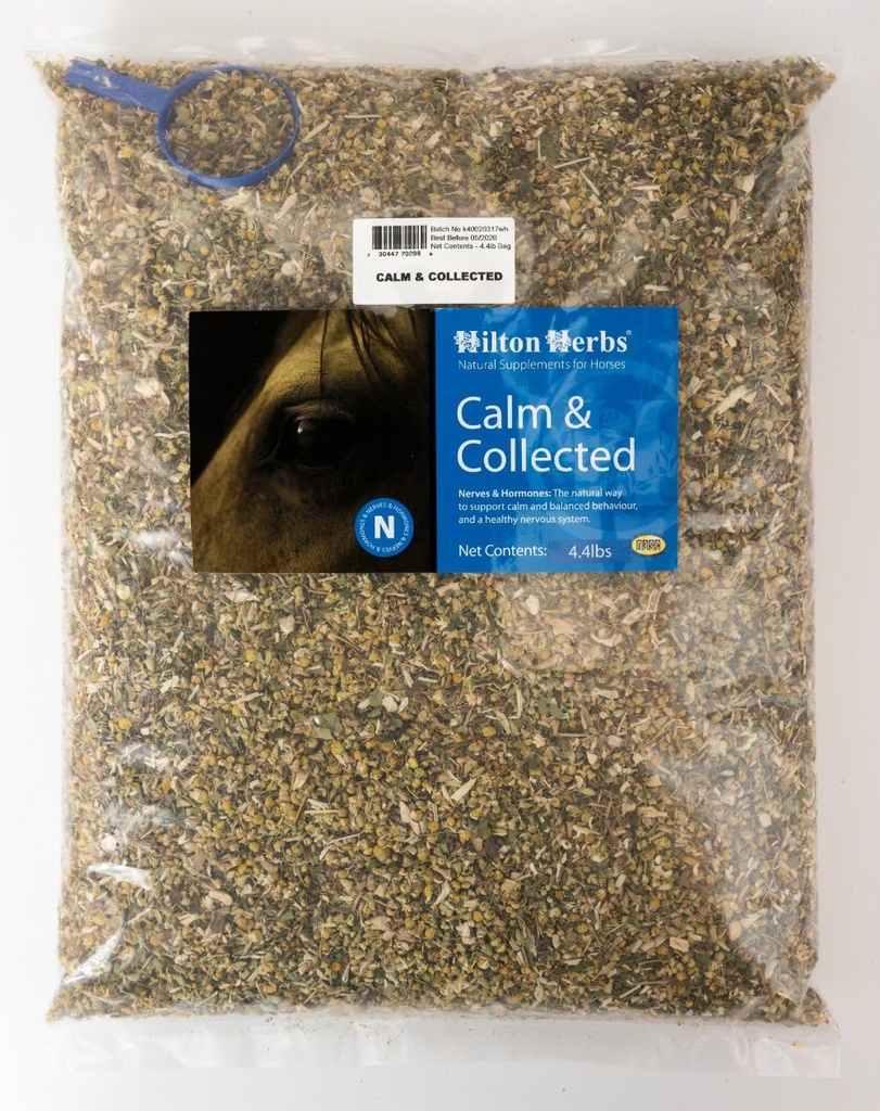 Hilton Herbs 1 Piece Calm & Topladı 4.4 lb Horse Supplement Bag