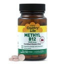 Ülke Hayat Metil B-12 3000 mcg Lozenges, Vegan, Enerji için Metrik, Kolay, B12 Vitamin, Enerji Seviyeleri, Stamina & Metabolism, 50 Count