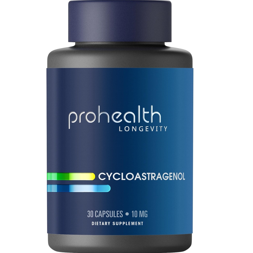 ProHealth Cycloastragenol Supplement, hizmet başına 10 mg | Science-Backed to Support Telomere Length, DNA Structure & Health Aging | Third-Party Tested for Length & Quality