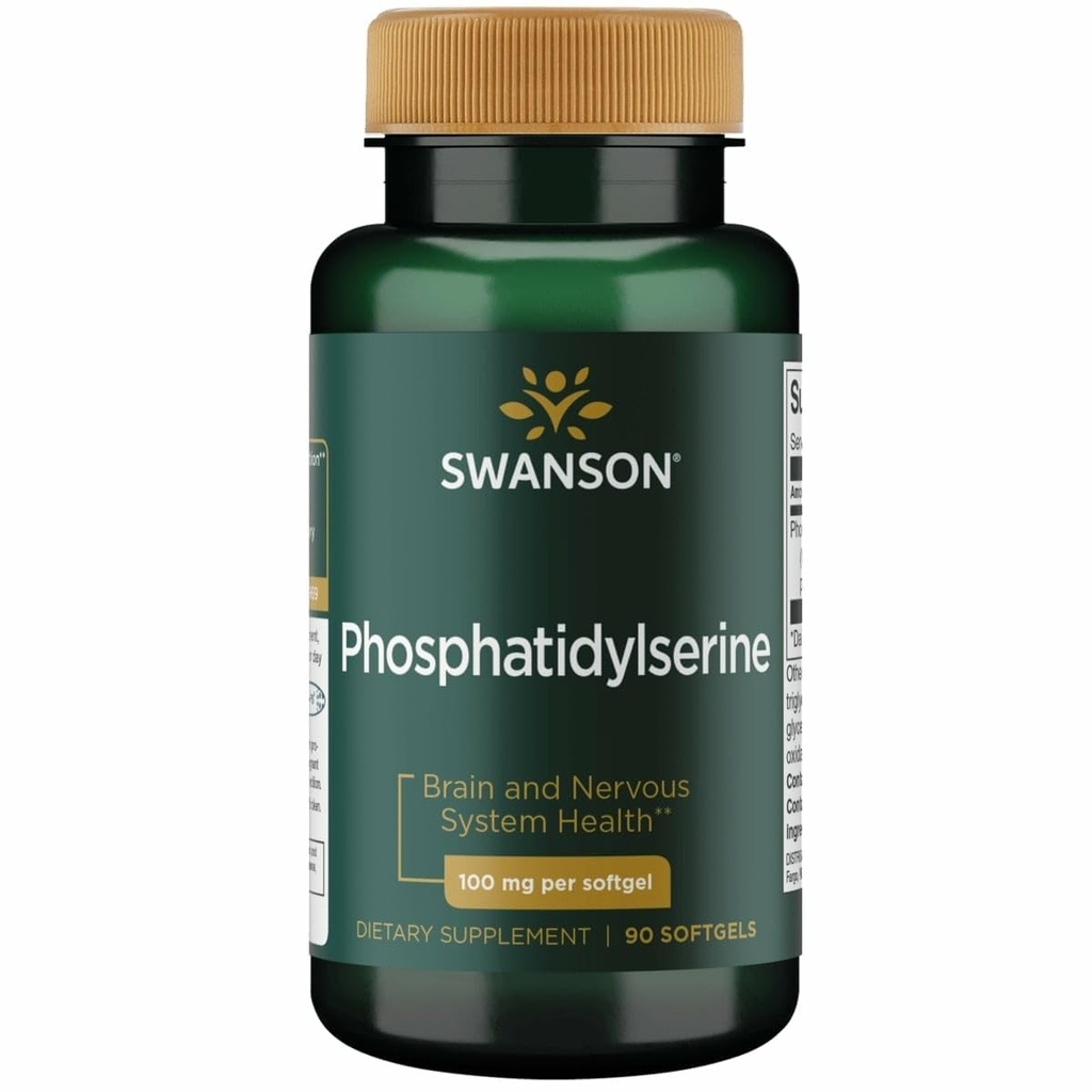 Swanson Phosphatidylserine 100 Milligram 90 Sgels