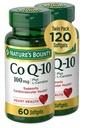 Nature's Bounty CoQ10 100 mg Twin Pack, 60 Count, 2 Pack