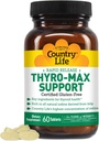 Ülke Life Yourro-Max Support - Kelp-Derived Iodine & L-Tyrosine Yourroid Supplement for Men and Women - B Vitamins, Gluten-Free, Vegan, Kosher - 60 Capsules