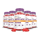 Justified Laboratories (5 Pack Rapid Ripped Keto ACV Gummies Extreme 2000MG Hızlıca Vinegar, Pomegranate Beet Juice B12 Vegan Non GMO 300 Gummys