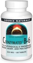 Source Naturals Coenzymated B-6, Προωθεί ένα υγιές νευρικό σύστημα *, 333mg - 60 δισκία