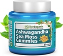 HERBOGANIC Ashwagandha Sea Moss Gummies - 60 κόμης