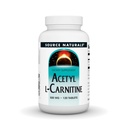 Source Naturals Acetyl L-Carnitine 500 Mg Tablet, 120 Kont