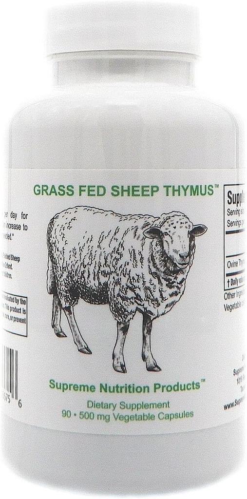Yüksek Beslenme Koyunu - 100% Grass Fed ve Yeni Zelanda'da tamamladı, Pure Ovine'nin 90 Capsules