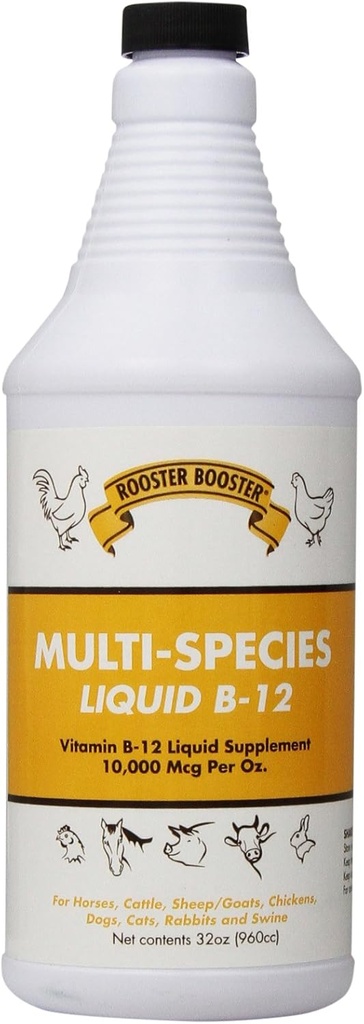 Rooster ATM B-12 Liquid, 32-Ounce